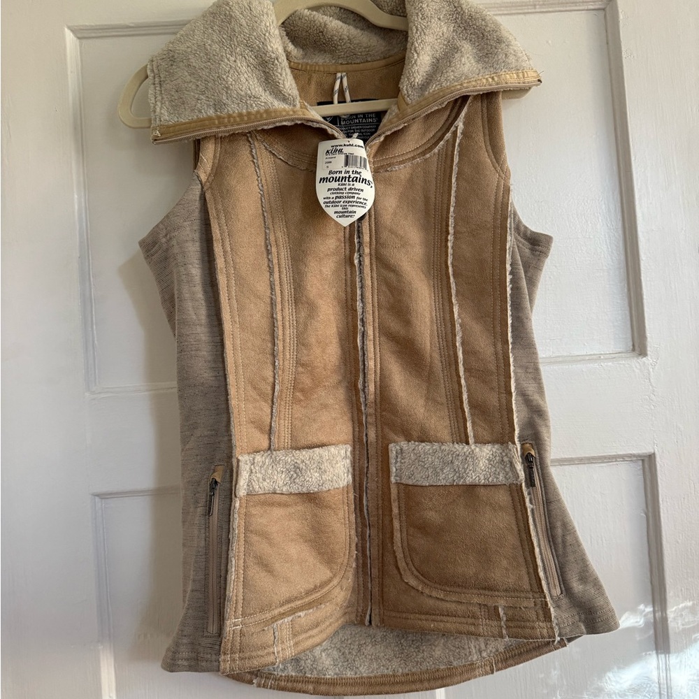 Kuhl Tan and Gray Women's Vest